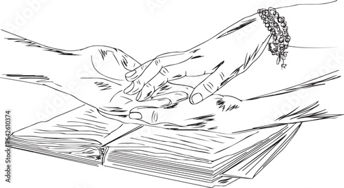 Hand lines, vectors, and illustrations are read by an astrologer.Astrology logos, clipart, and symbols A fortune teller reads palms. A fortune-teller's palmistry