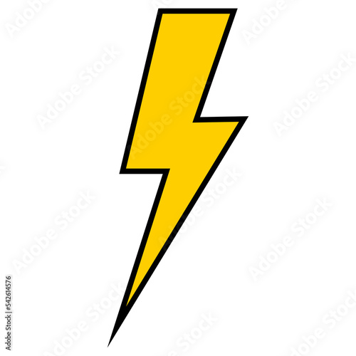 Lightning voltage high sign...