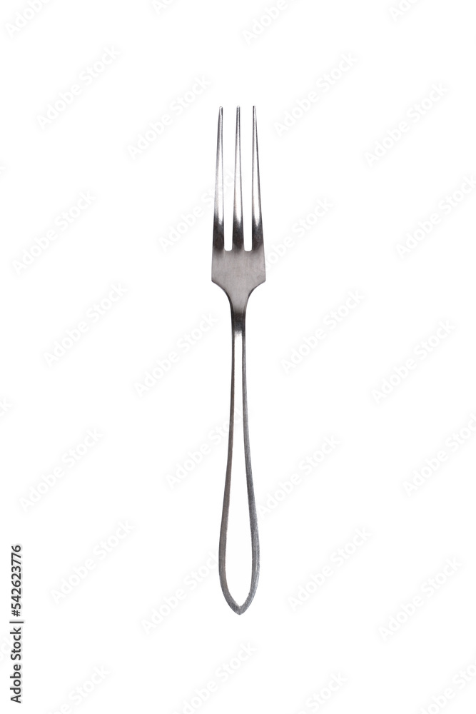 fork on white fork on white