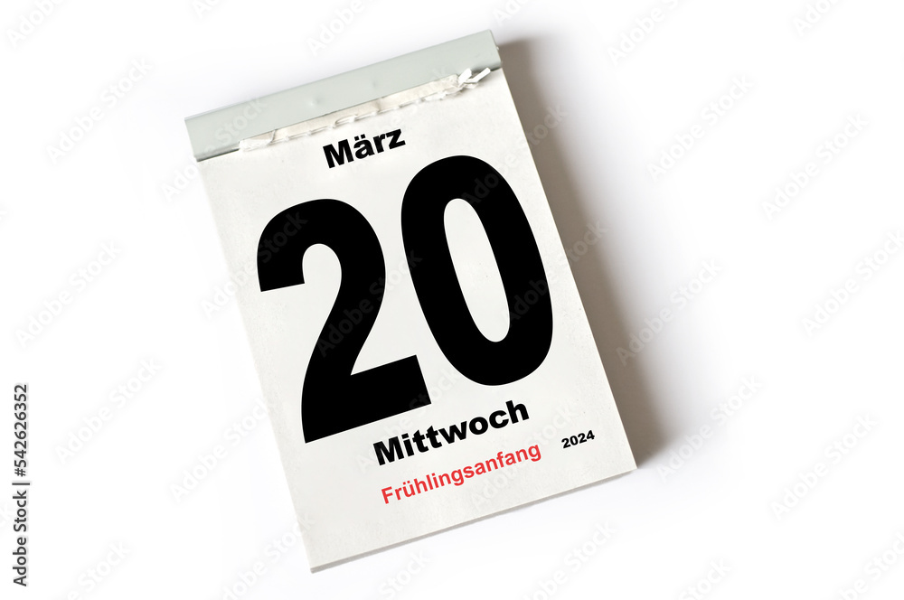 20. März 2024 Frühlingsanfang