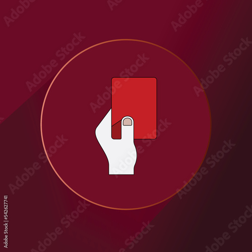 red card