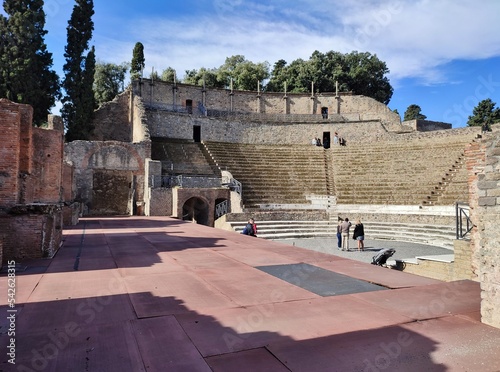 Pompei - Teatro Grande dal palcoscenico photo