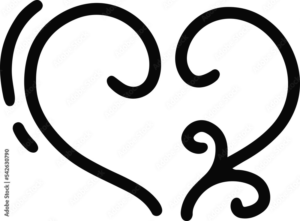 cute heart element cute heart element