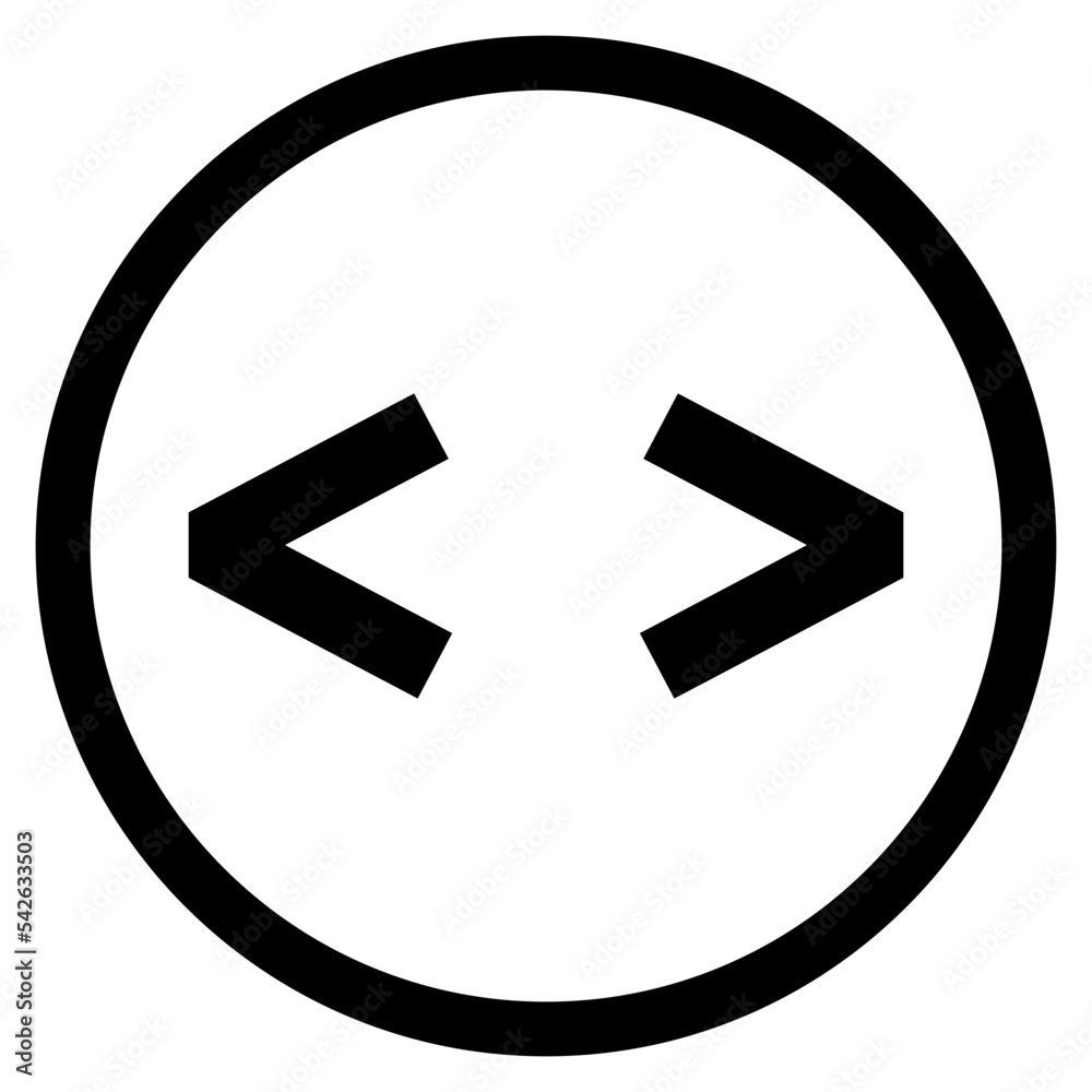 angled brackets icon angled brackets icon