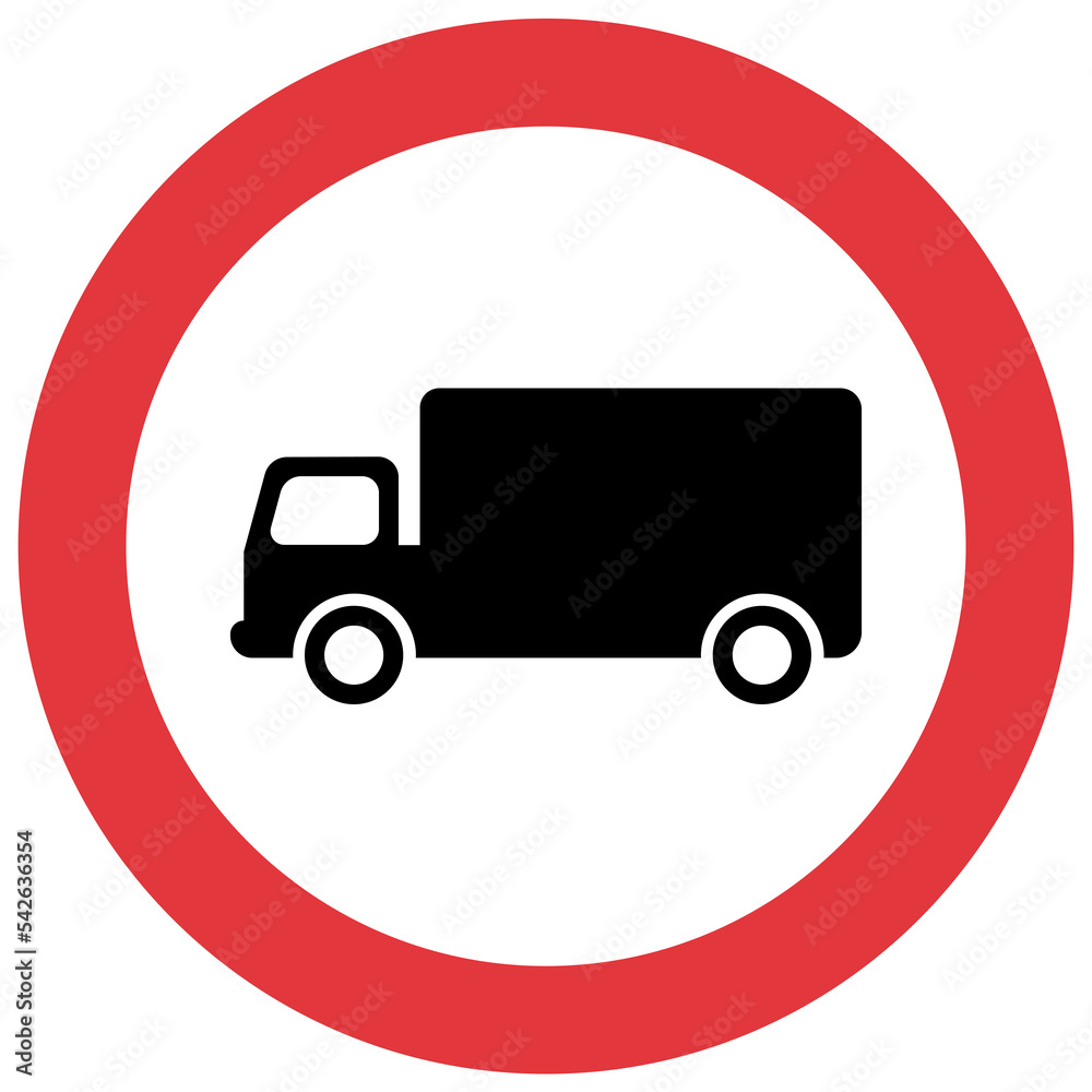 roar sign no vehicle goods roar sign no vehicle goods