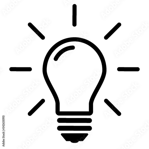 light bulb icon photo