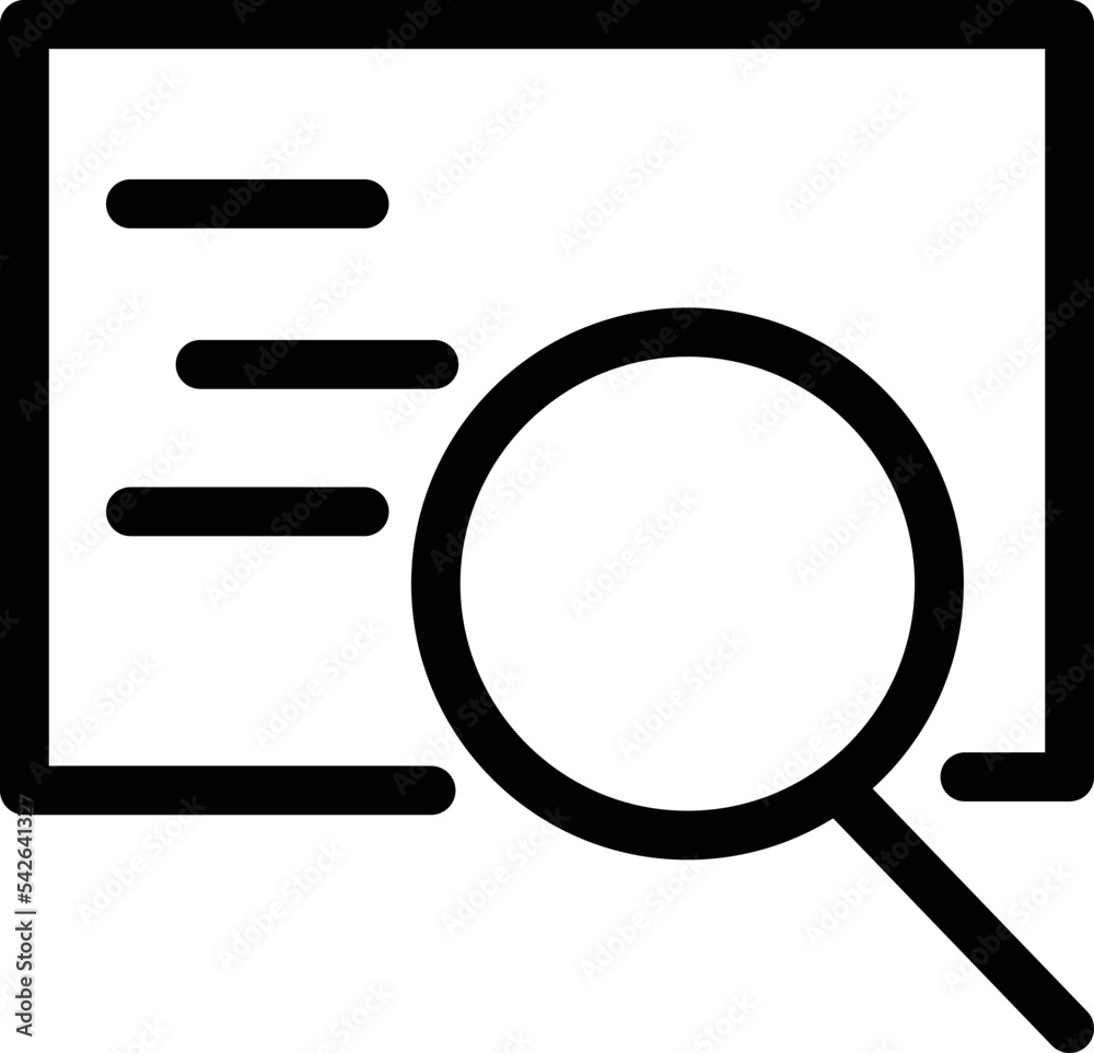 Search page Vector icon which is suitable for commercial work and easily modify or edit it
Search page Vector icon which is suitable for commercial work and easily modify or edit it