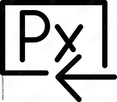 Alphabet Vector icon which is suitable for commercial work and easily modify or edit it

