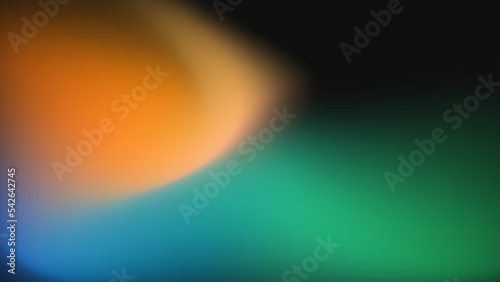 Abstract gradient fluid blur background with grainy texture and colorful rainbow gradient. Modern wallpaper design for social media, idol poster, banner, flyer.