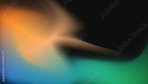 Abstract gradient fluid blur background with grainy texture and colorful rainbow gradient. Modern wallpaper design for social media, idol poster, banner, flyer.