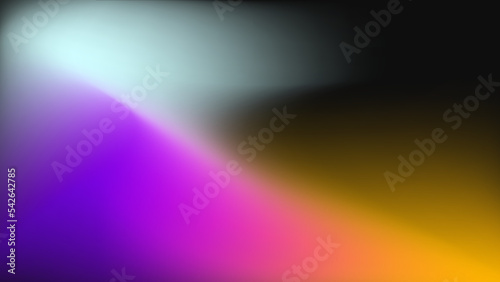 Abstract gradient fluid blur background with grainy texture and colorful rainbow gradient. Modern wallpaper design for social media, idol poster, banner, flyer.
