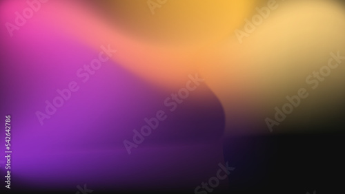Abstract gradient fluid blur background with grainy texture and colorful rainbow gradient. Modern wallpaper design for social media, idol poster, banner, flyer.