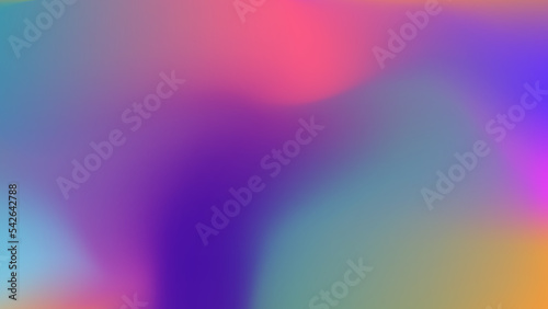 Abstract gradient fluid blur background with grainy texture and colorful rainbow gradient. Modern wallpaper design for social media, idol poster, banner, flyer.
