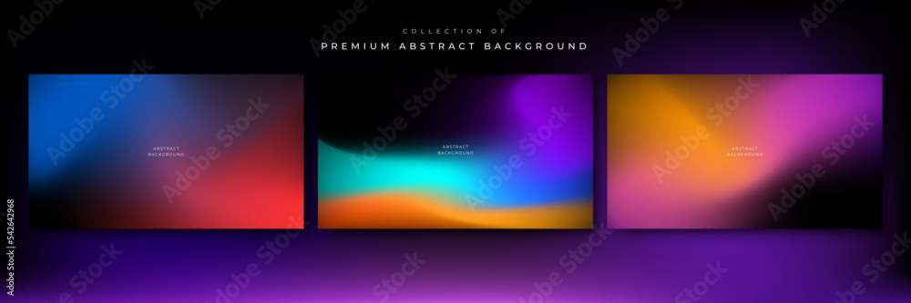 Abstract gradient background with grainy texture