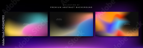 Abstract gradient background with grainy texture