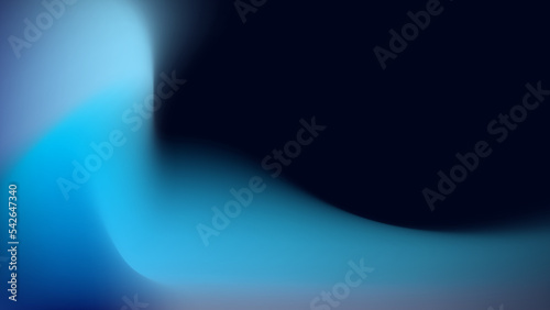 Abstract 3D dark blue and black background with fluid gradient grainy texture and liquid shapes. Modern wallpaper design for social media, idol poster, banner, flyer.