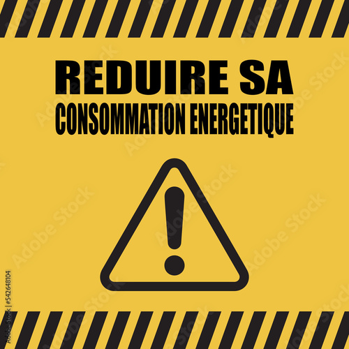 Logo réduire sa consommation énergétique.
