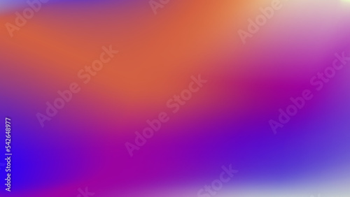 Pink green orange yellow and dark blue cyberpunk abstract background with liquid fluid gradient blur