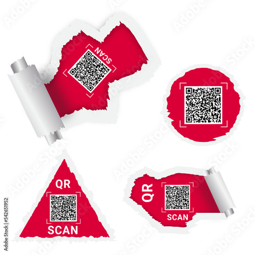 QR Code design set