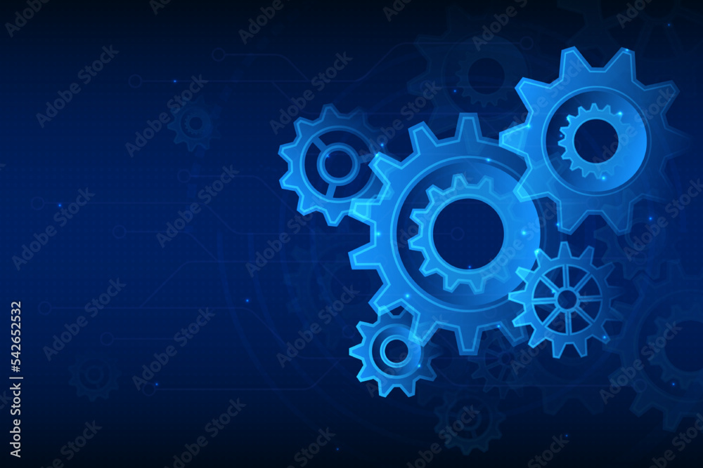 abstract mechanical gear or cogwheel background, technology and engineering