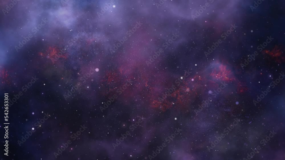 4k cosmos, nebula in deep universe