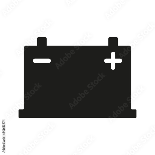 Battery poles line icon. Electricity, positive, negative, plus, minus, accumulator, power supply, electric charge, portable device. Technology concept. Vector black line icon on a white background