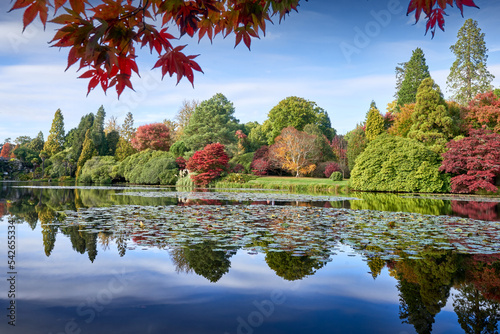 Sheffield Park Gardens in autumn