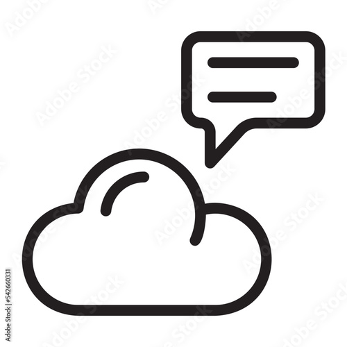 chat line icon