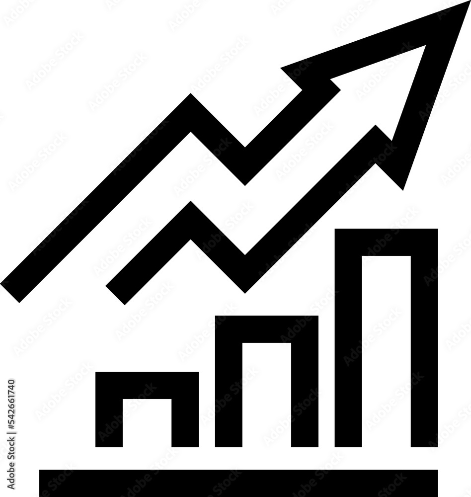 Business growth icon Business growth icon