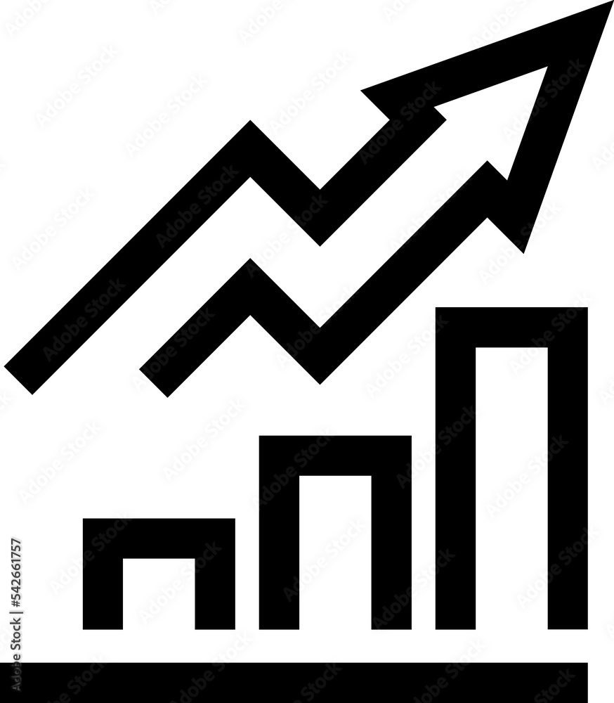 Business growth icon Business growth icon