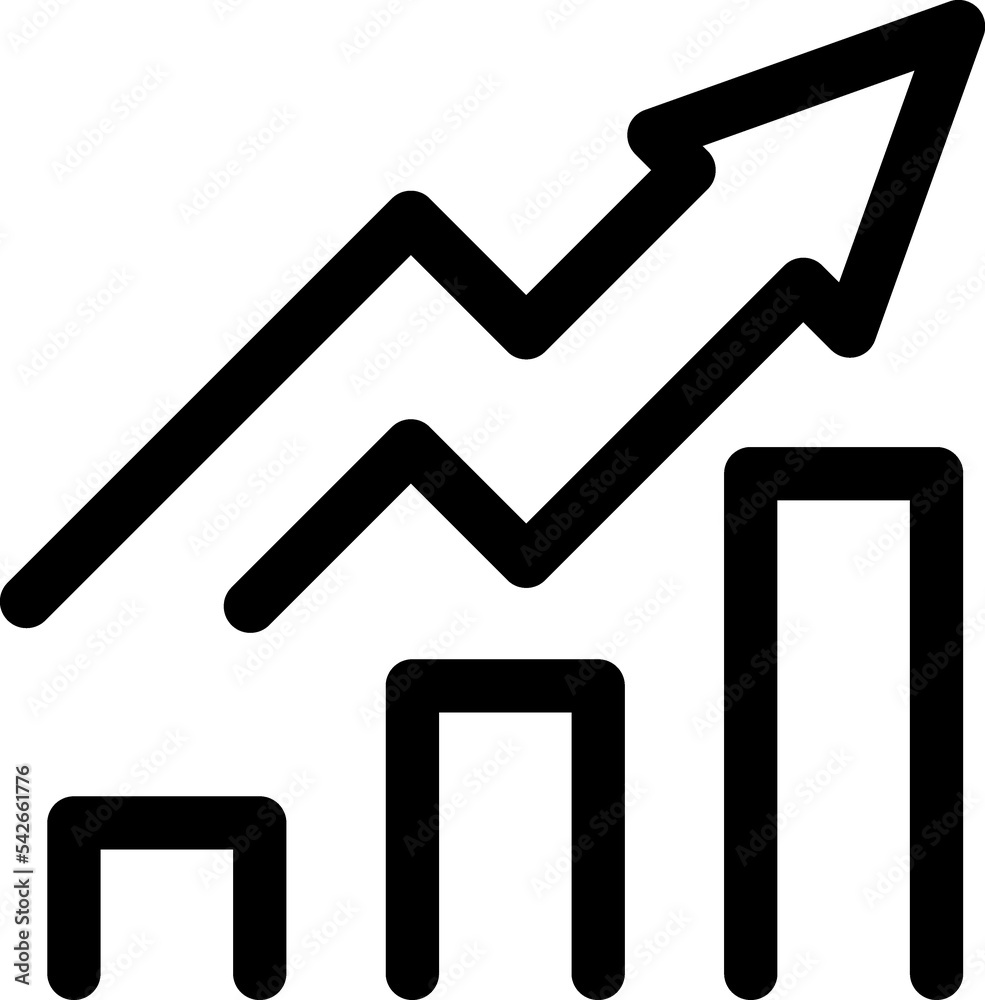 Business growth icon Business growth icon