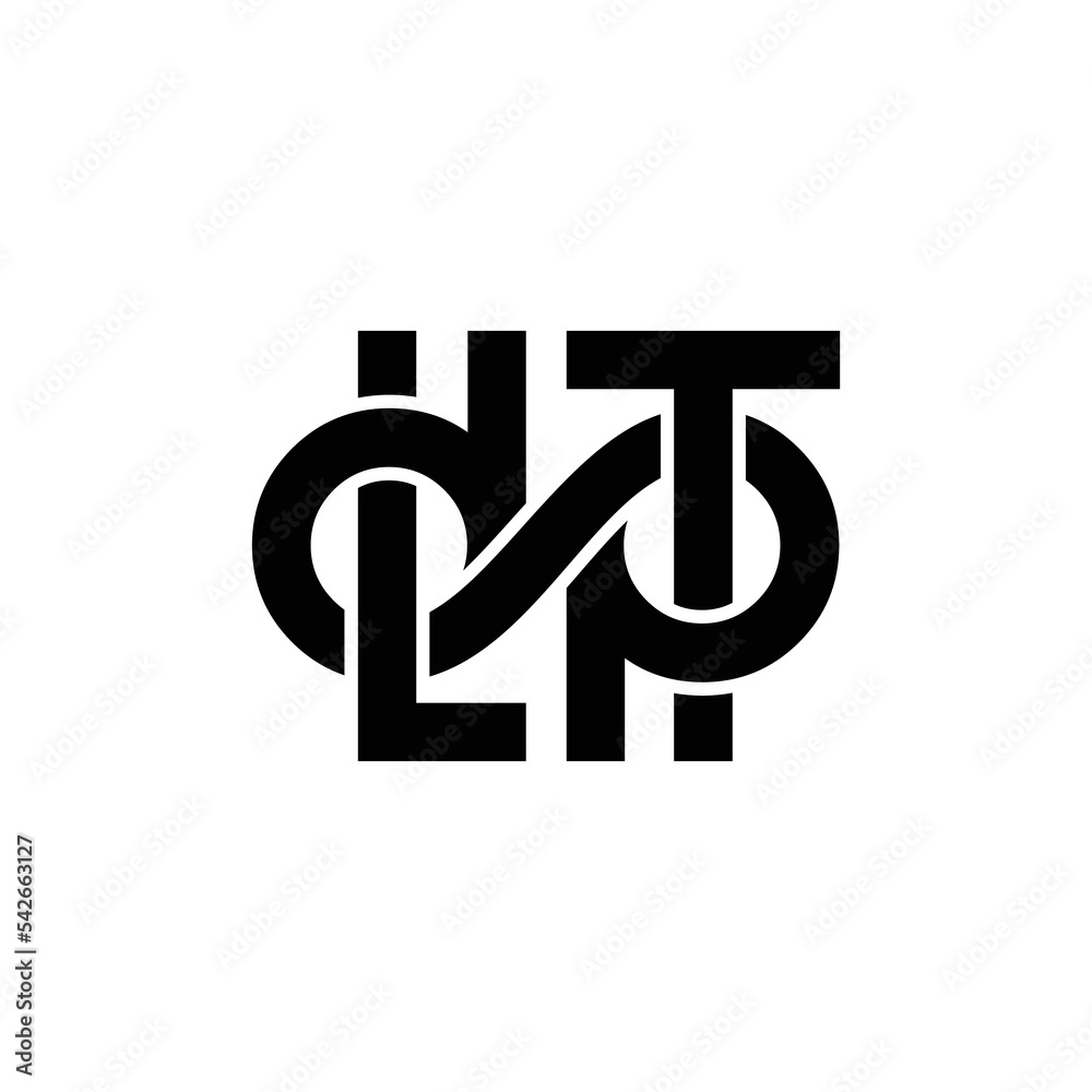 LDPT letter mark abstract logo design LDPT letter mark abstract logo design