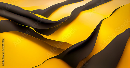 Black and yellow background