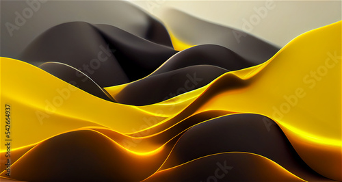 Black and yellow background