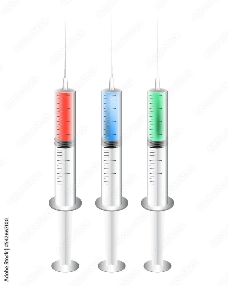 vector set of syringes, vaccines, medicine tool vector set of syringes, vaccines, medicine tool