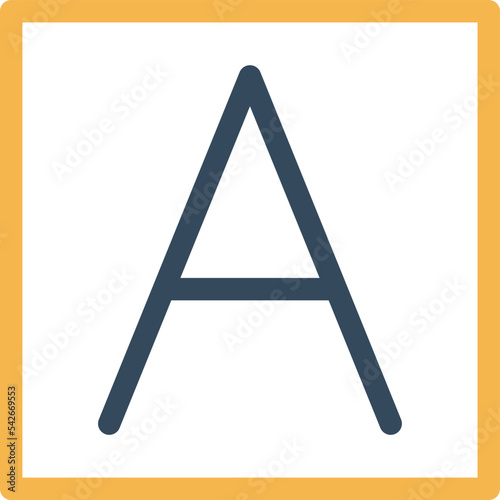 Alphabet Vector icon which is suitable for commercial work and easily modify or edit it 