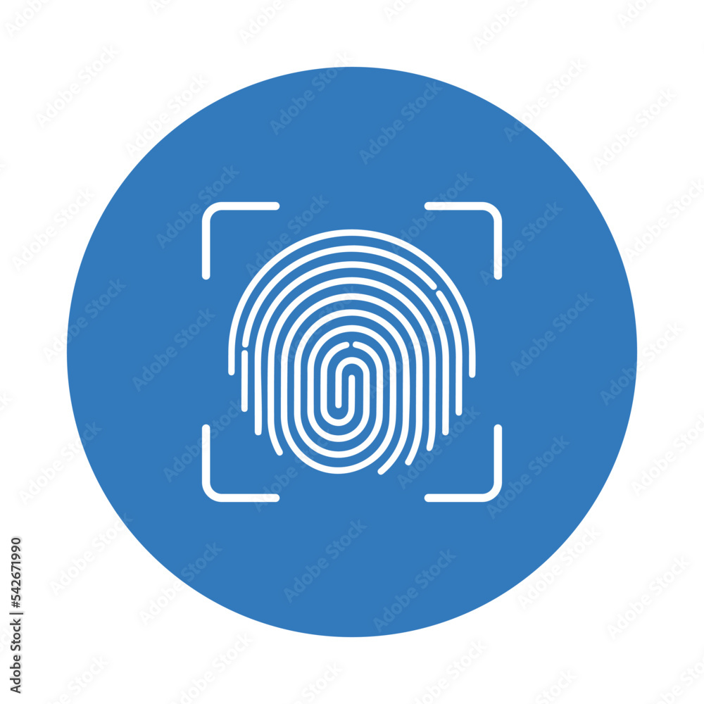 Finger, fingerprint, touch icon. Blue color design. Finger, fingerprint, touch icon. Blue color design.