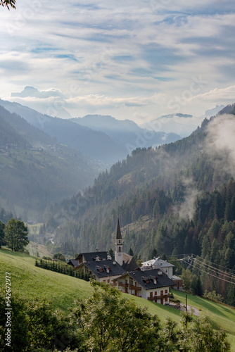 mountain village in the mountains