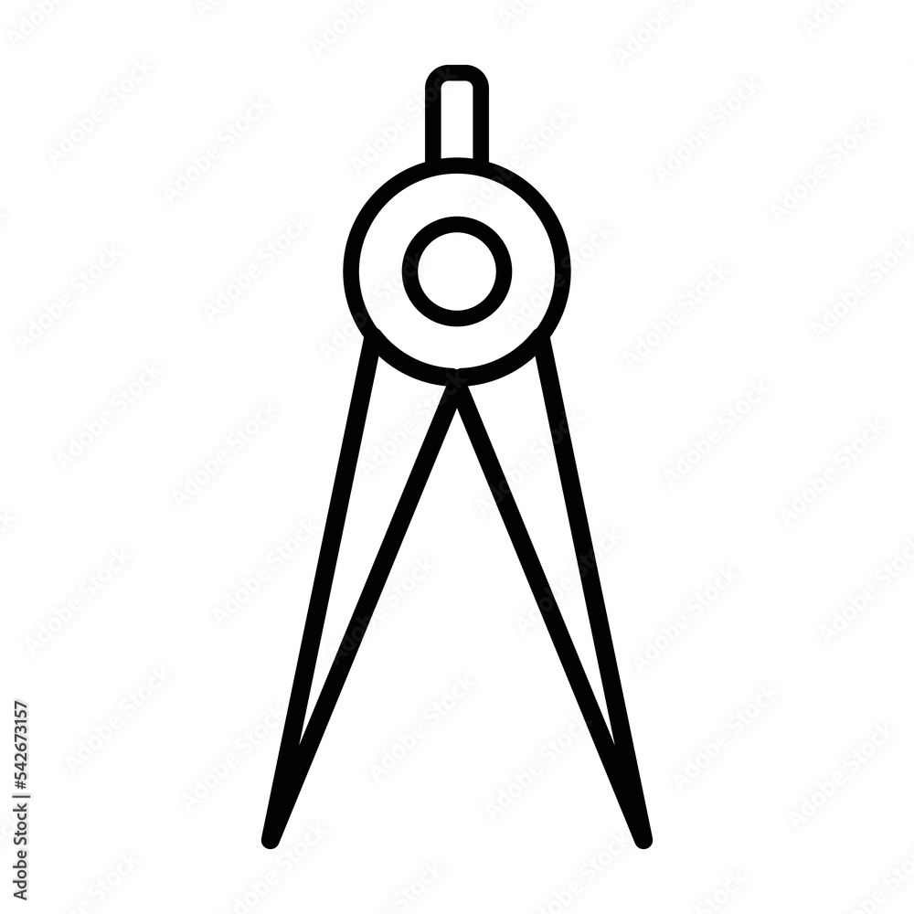Compass drawing icon vector design template Compass drawing icon vector design template