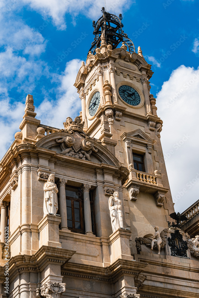 Town Hall of Valencia, Spain, Europe