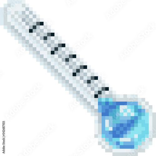 Cold Thermometer Pixel Art ...