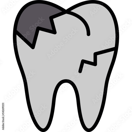 Decayed Teeth Icon