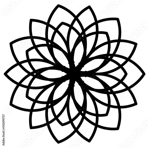 Mandala islamic arabic ornament pattern