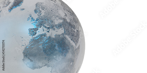Fototapeta Naklejka Na Ścianę i Meble -  Earth cold