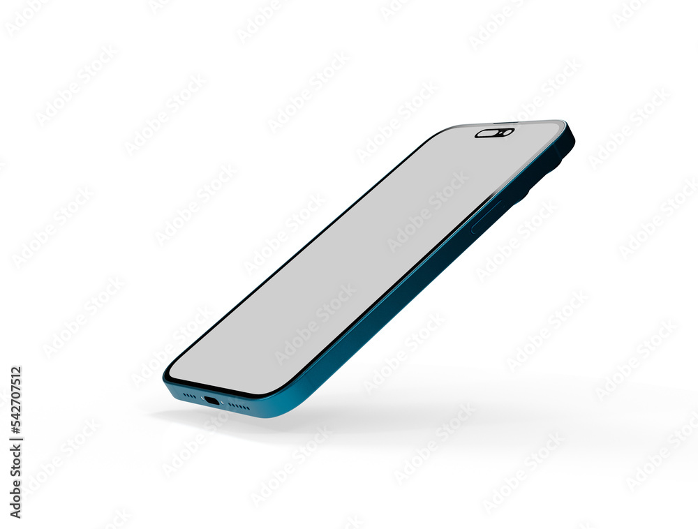 Smartphone frame less blank screen. Mockup generic device. Smartphone frame less blank screen. Mockup generic device.