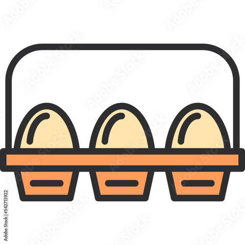 Egg Carton Icon