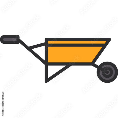 Wheelbarrow Icon
