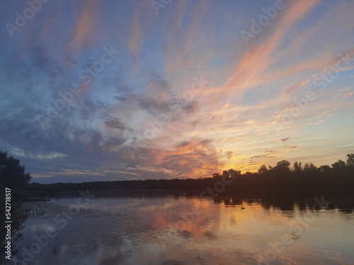 sunset over the river © Najtkat 