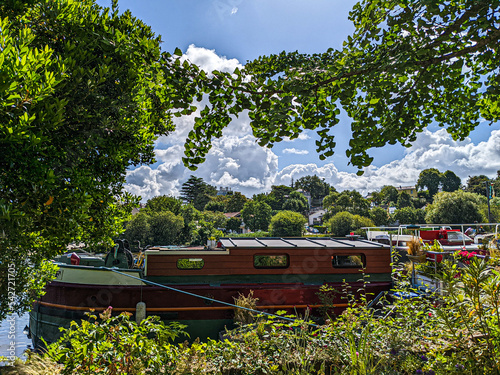 Houseboat on the River Erdre