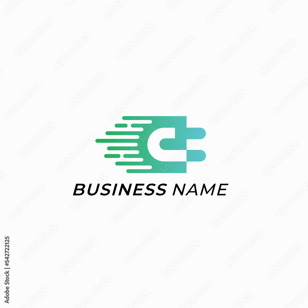 design logo creative electric fast charging design logo creative electric fast charging